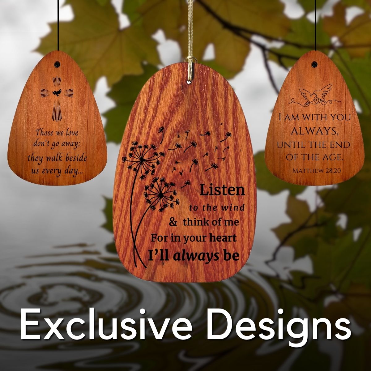 Shop Unique Engraved Wind Chimes: Exclusive Designs Online 