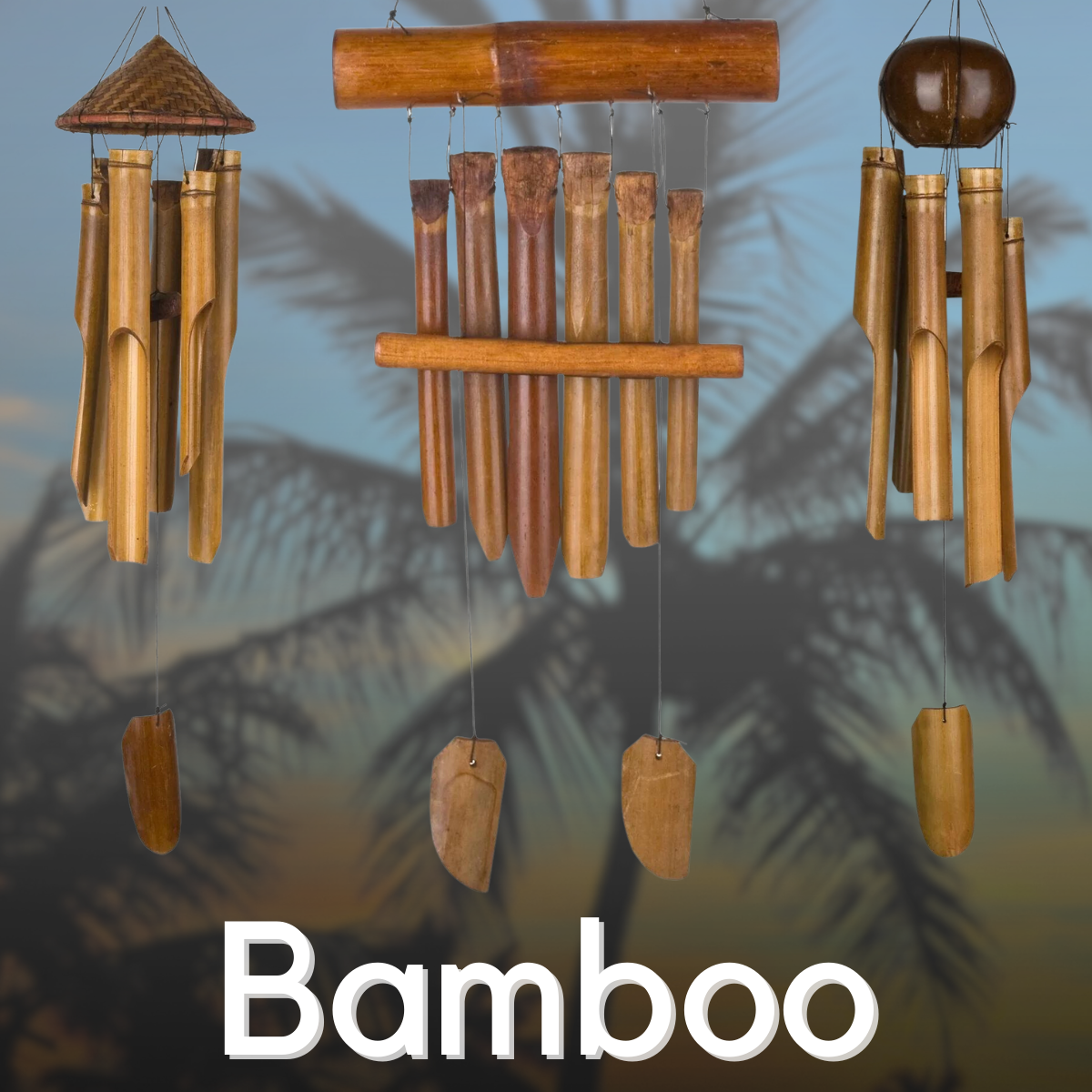Shop Quality Bamboo Wind Chimes - Indoor & Outdoor Decor