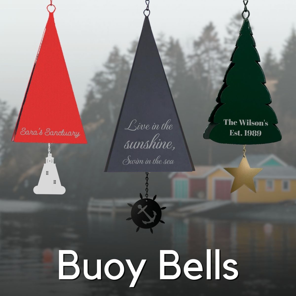 Authentic Maine-Made Buoy Bells | Wind Bells Made in The USA