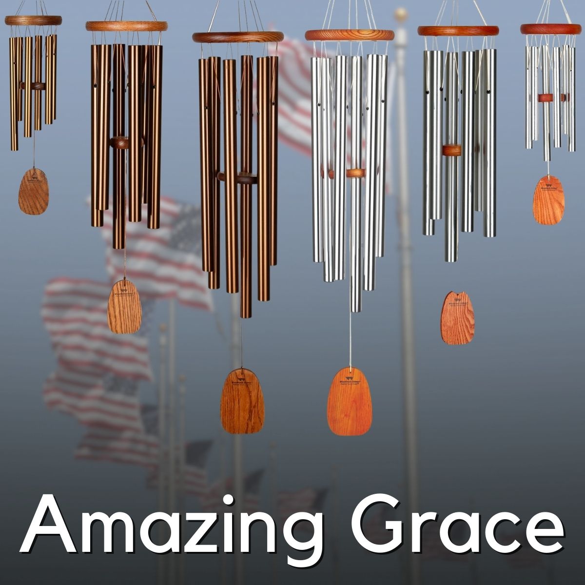 Personalized Amazing Grace Wind Chimes for Every Occasion
