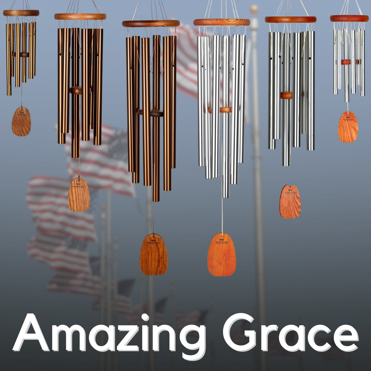 Personalized Amazing Grace Wind Chimes for Every Occasion