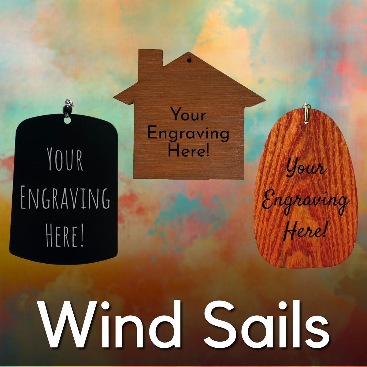 Personalize Your Wind Chime: Shop for Unique Wind Sails Now!