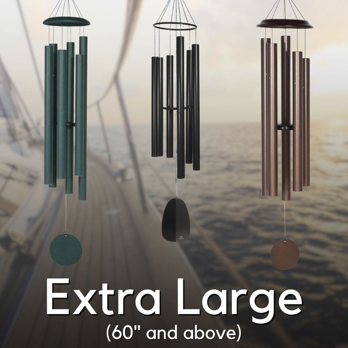 Shop Large Wind Chimes: Deep Tenor & Bass Sounds Available