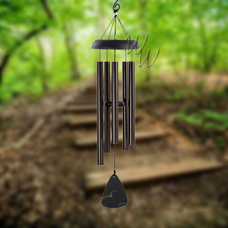 Signature Series Black 30 Inch Wind Chime