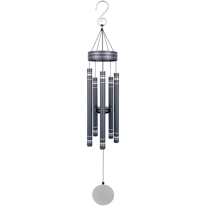 Carson Slate 36 Inch Etched Wind Chime