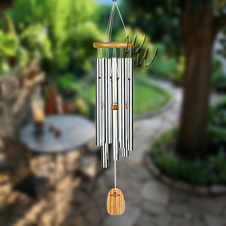 Woodstock Percussion 27 Inch Anniversary Wind Chime - Engravable Sail