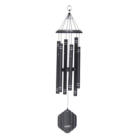 Arabesque 32 Inch Onyx Wind Chime - Scale Of A