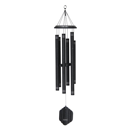 Arabesque 50 Inch Onyx Wind Chime - Scale Of A