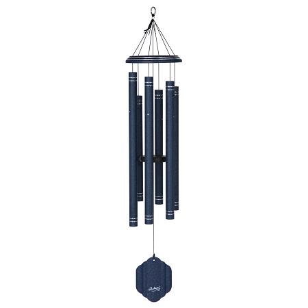 Arabesque 44 Inch Sapphire Wind Chime - Scale Of C