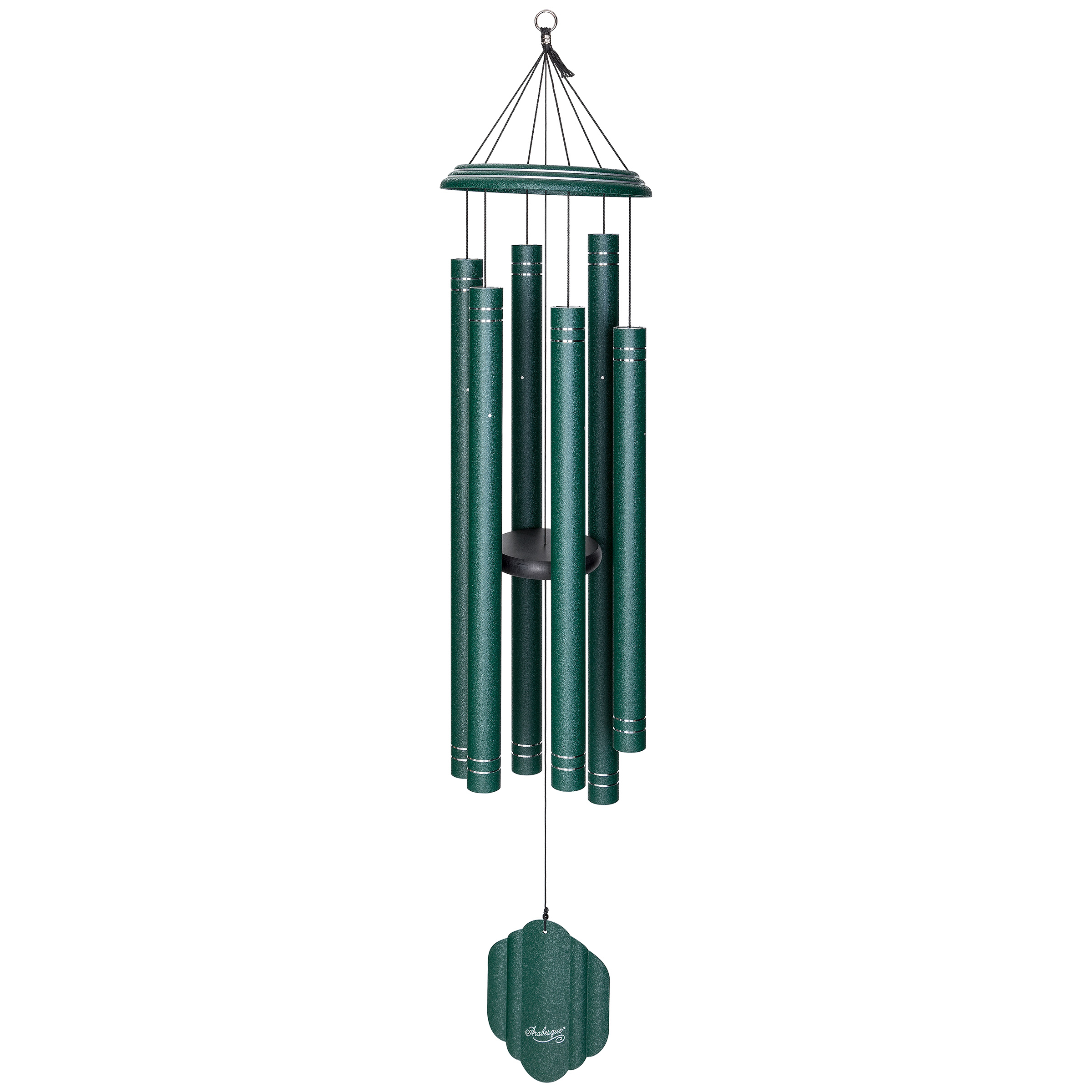 Arabesque 57 Inch Onyx Wind Chime - Scale of G