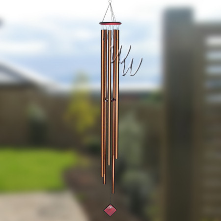 Woodstock Percussion 58 Inch Chimes Of Venus Bronze Wind Chime