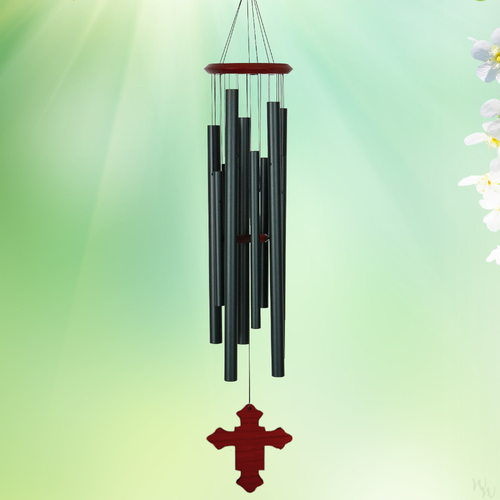 Chimes of the Eclipse Wind Chime - Evergreen - Cross Sail