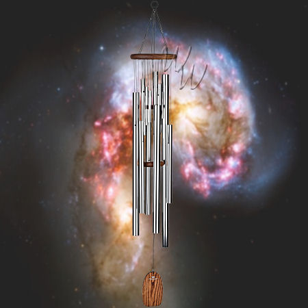 Woodstock Percussion 55 Inch Magical Mystery Wind Chime - Space Odyssey
