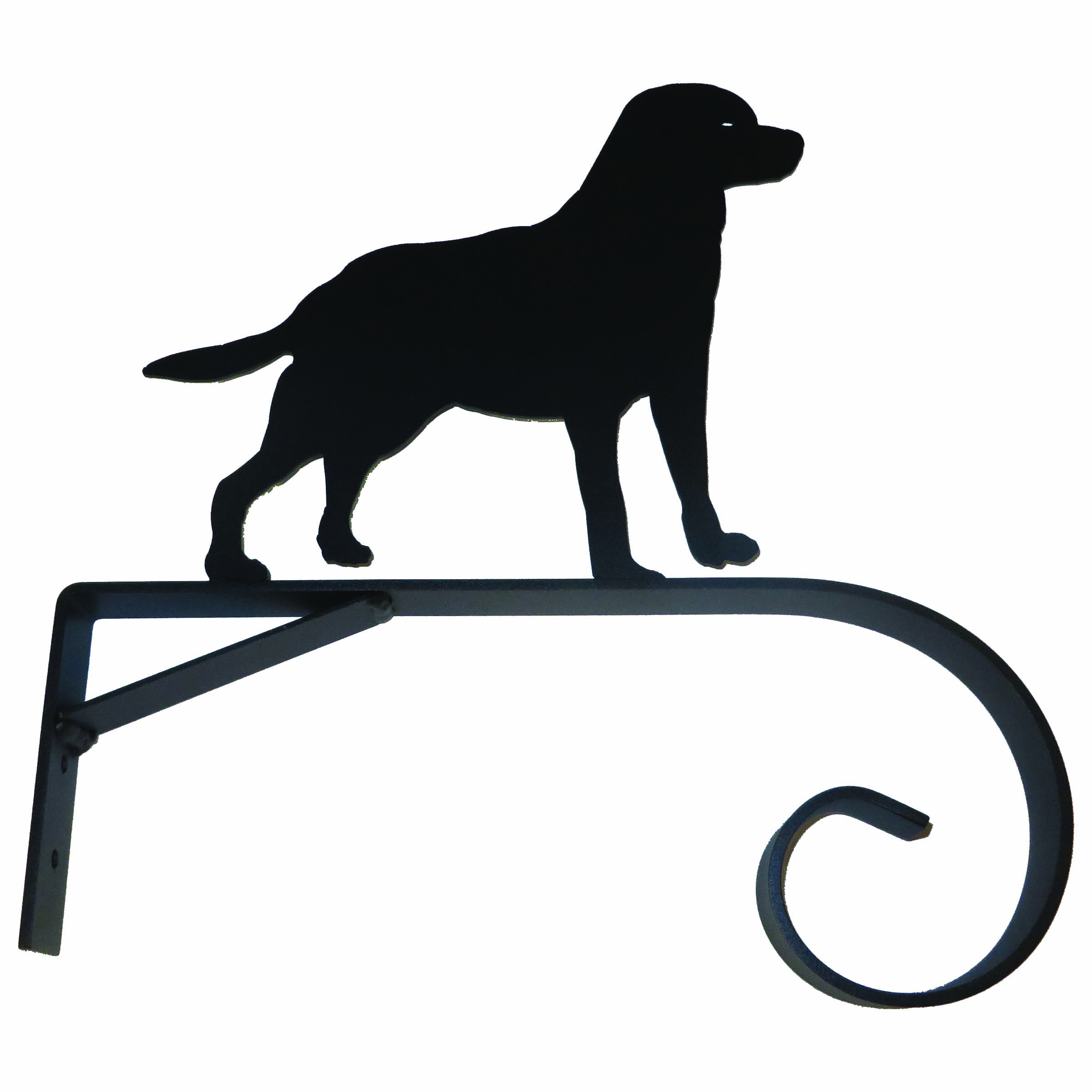 NORTH COUNTRY Handcrafted Hanger Bracket - Black Lab