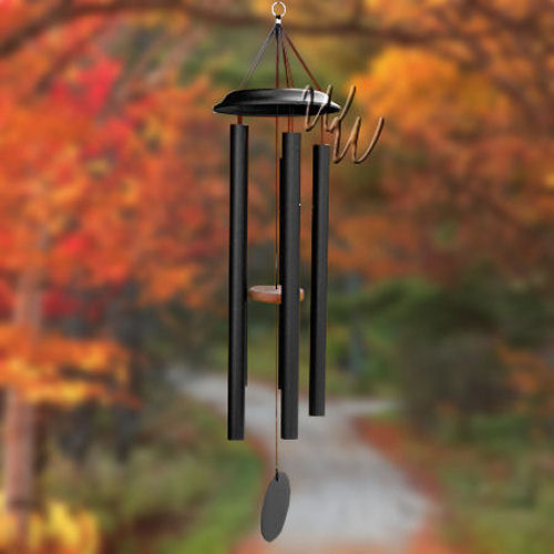 Shenandoah Melodies 59 Inch Black Wind Chime - Scale Of G