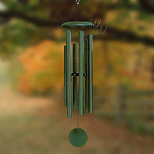 Corinthian Bells 30 Inch Green Wind Chime - Scale Of A