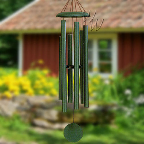 Corinthian Bells 36 Inch Green Wind Chime - Scale Of E