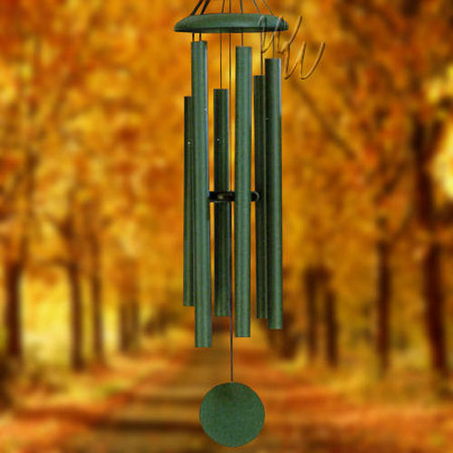 Corinthian Bells 44 Inch Green Wind Chime - Scale Of C