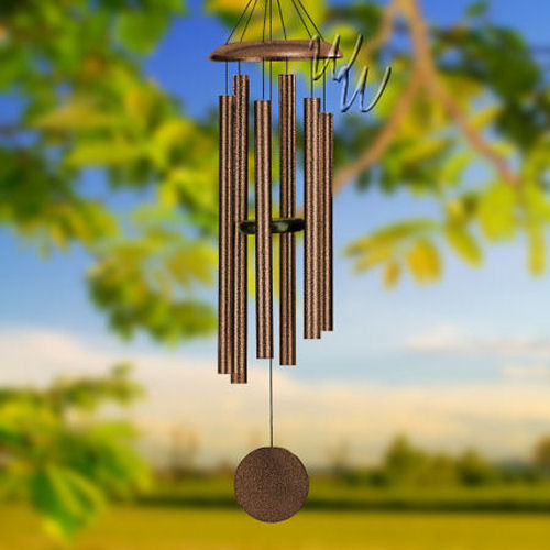 Corinthian Bells 50 Inch Copper Vein Wind Chime - Scale Of A