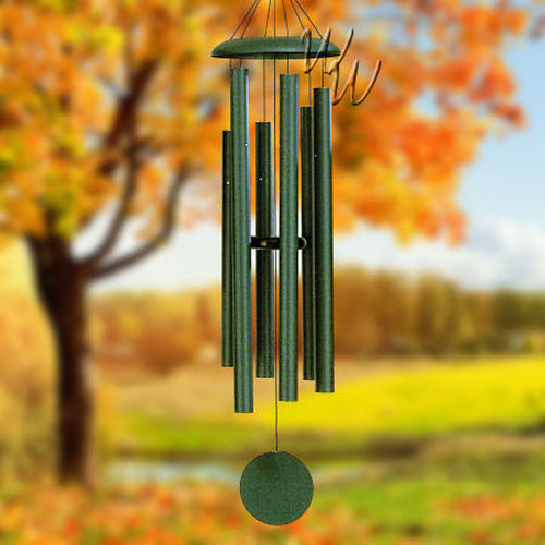 Corinthian Bells 56 Inch Green Wind Chime - Scale Of G