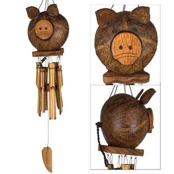 Woodstock Percussion 22 Inch Coco Pig Bamboo Chime