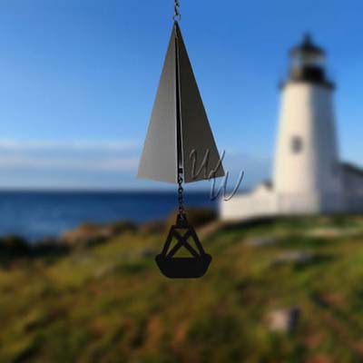 North Country Wind Bells Castine Harbor Bell™ with Buoy 2 Tones 