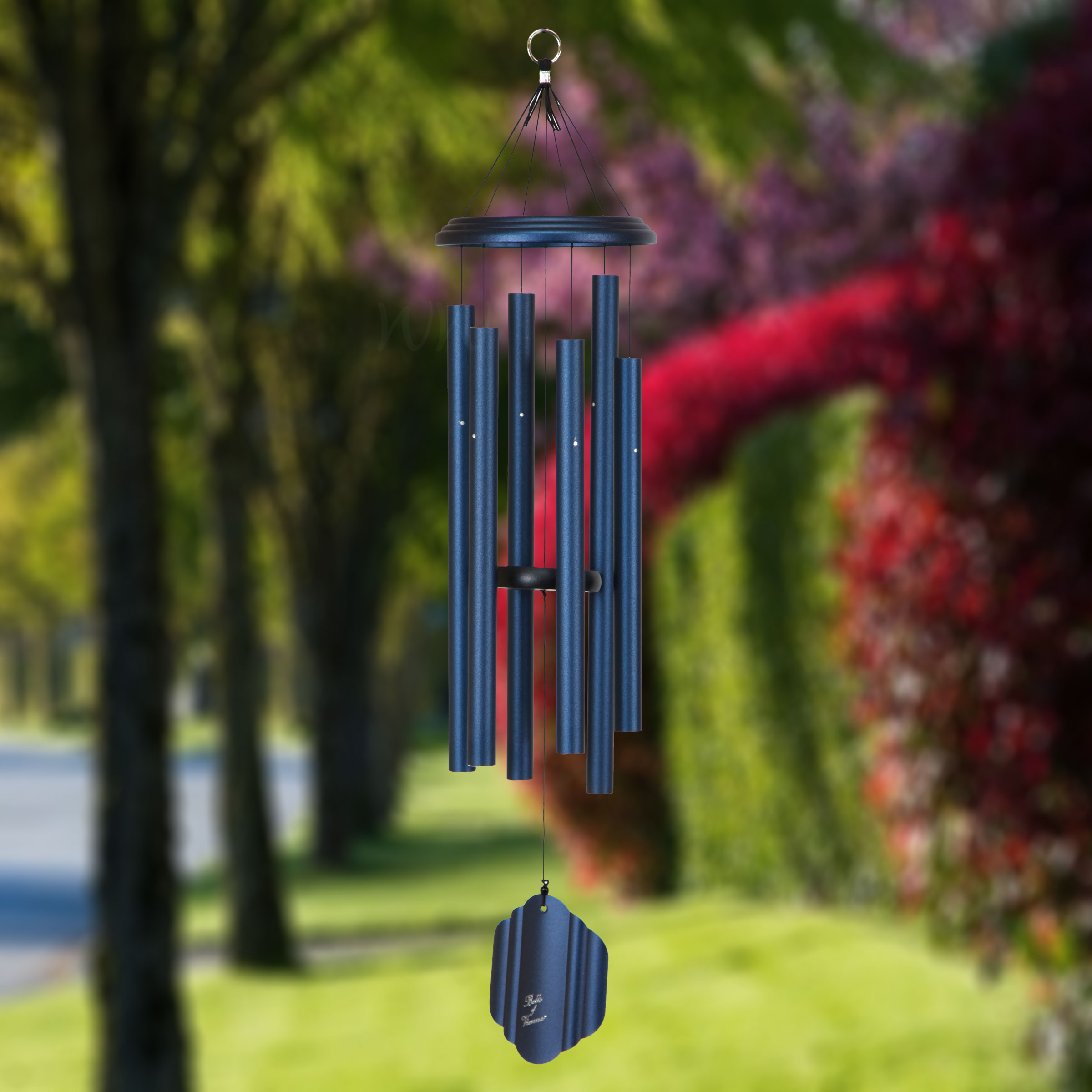 Bells Of Vienna 36 Midnight Blue Wind Chime Scale E Bells Of Vienna 36 Midnight Blue Wind Chime Scale E
