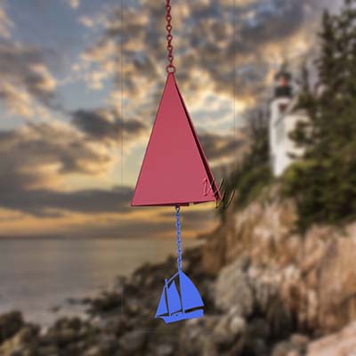 North Country Red Right on Return Buoy Bell