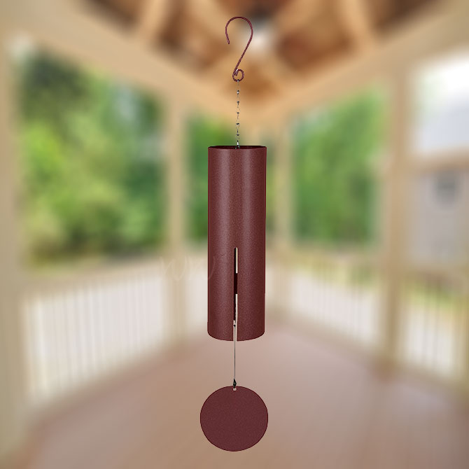 Signature Series 36 Inch Burgundy Cylinder Bell