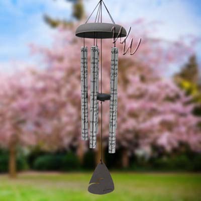 Carson Signature Series Sonnets 30 Inch Wind Chime - Serenity Prayer