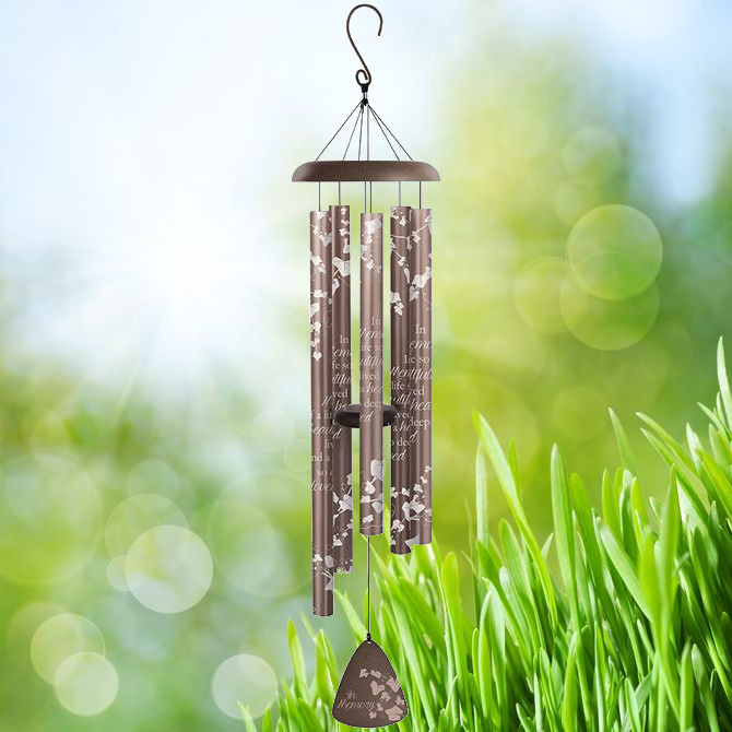 Carson Amazing Grace 44 Inch Silhouette Sonnet Wind Chimes