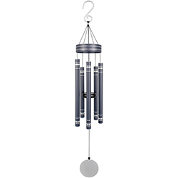 Carson Slate 36 Inch Etched Wind Chime