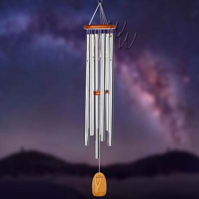 Amazing Grace Heavenly 53 Inch Wind Chime - Engravable Sail