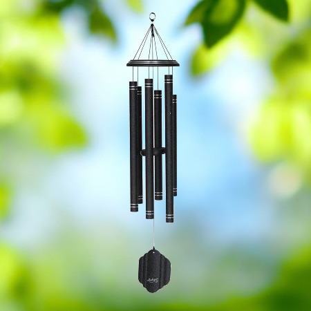 Arabesque 44 Inch Onyx Wind Chime - Scale Of C