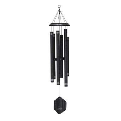 Arabesque 57 Inch Onyx Wind Chime - Scale Of G