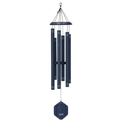 Arabesque 59 Inch Sapphire Wind Chime - Scale Of G