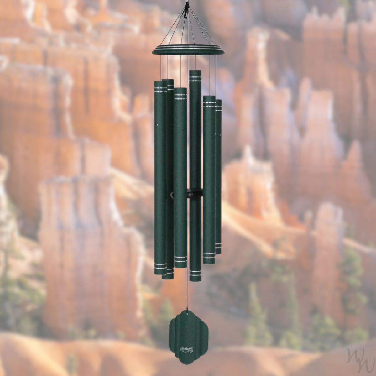 Arabesque 59 Inch Emerald Wind Chime