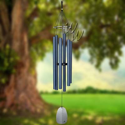 Woodstock 44 Inch Bells of Paradise Chime - Pacific Blue