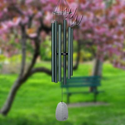 Woodstock 44 Inch Bells of Paradise Chime - Rainforest Green