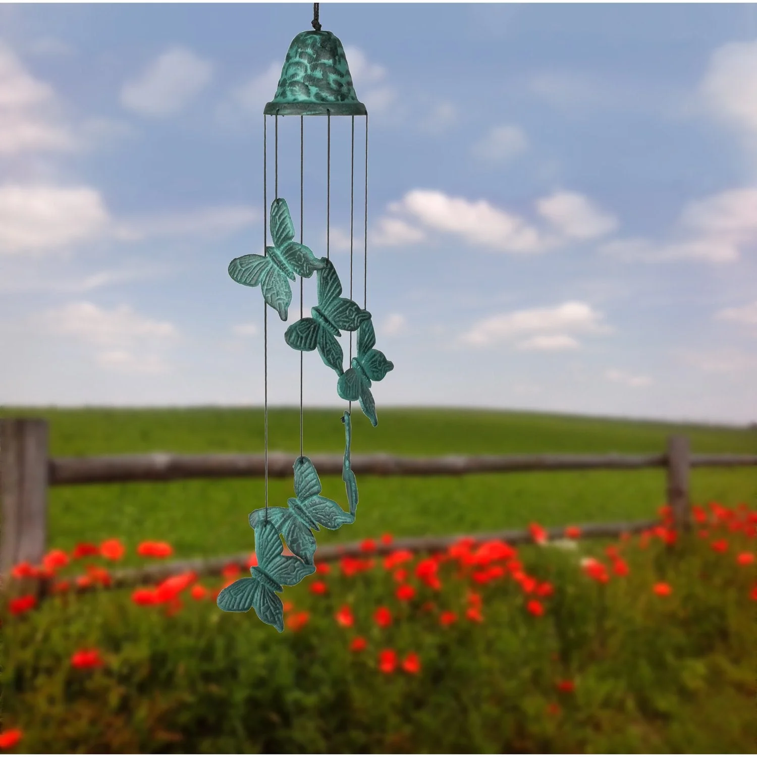 Woodstock Percussion Castings Butterfly Wind Chimes