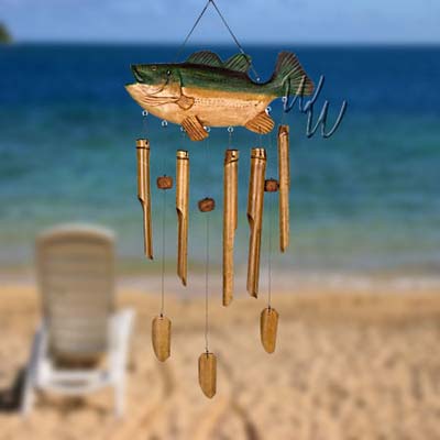 Woodstock Percussion 35 Inch Bass Fish Bamboo Chime