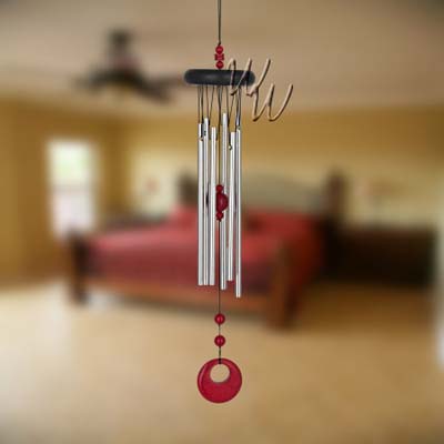 Woodstock Percussion Chakra Wind Chime Red Coral