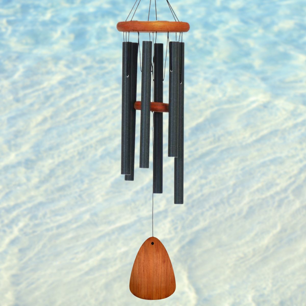 Festival 18-inch 6-Tube Wind chime in Forest Green