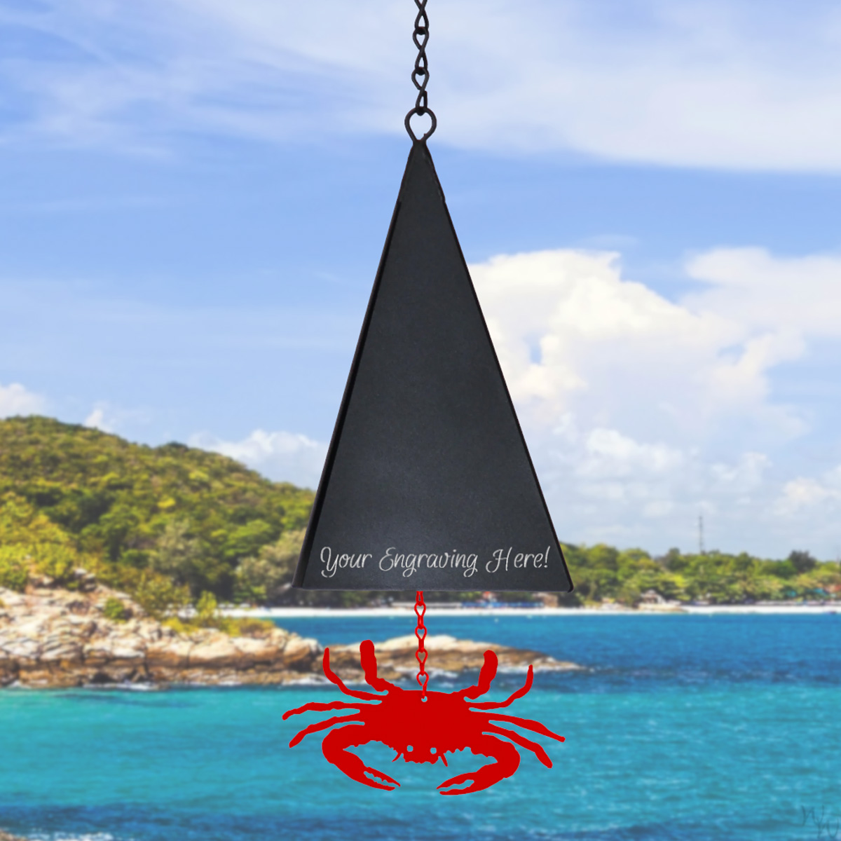 NC Island Pasture Buoy Bell - Engraved