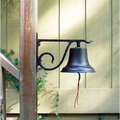 Large Country Bell - Black