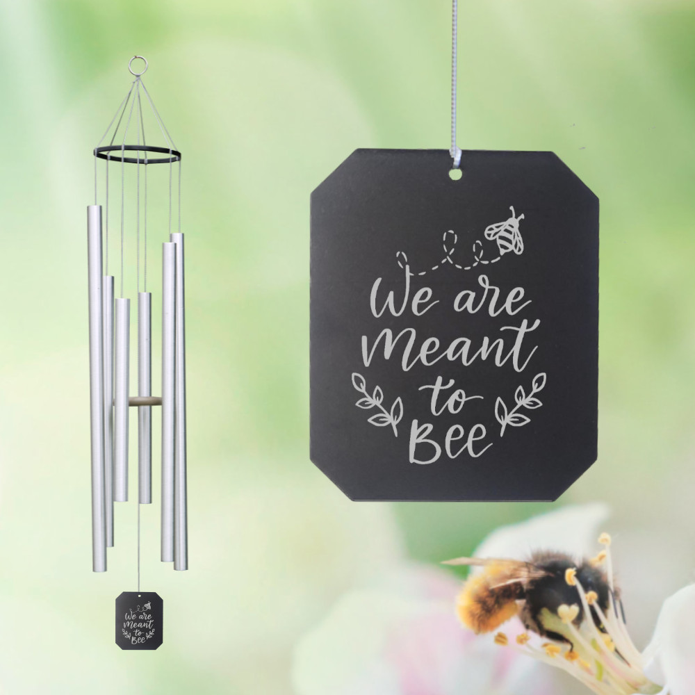 Premium Amazing Grace 36 Inch Wind Chime - Meant to Bee Sail