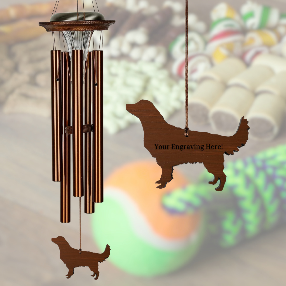 Dog Shape Wind Chime – Untamed Creatures