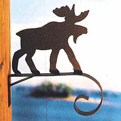 North Country Handcrafted Hanger Bracket - Moose