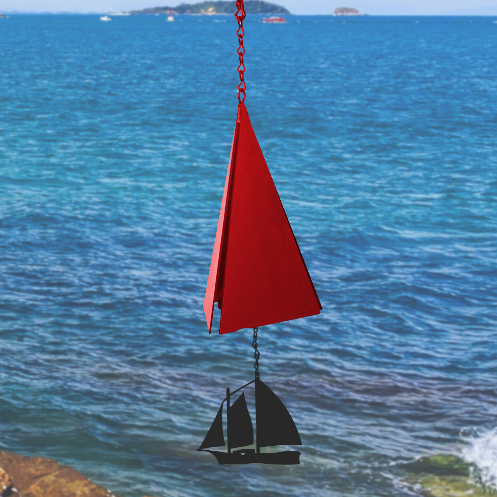 North Country Red Right on Return Buoy Bell