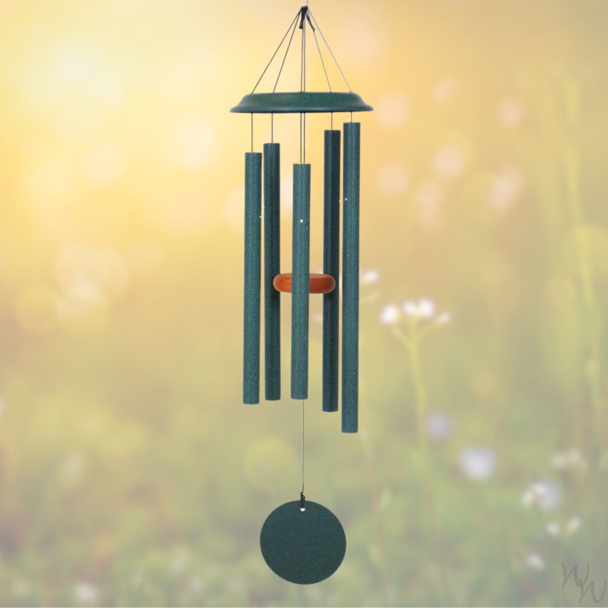Shenandoah Melodies 35 Inch Green Wind Chime - Scale Of D